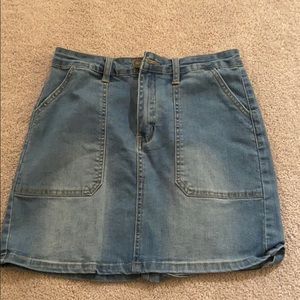 Showpo Denim Skirt